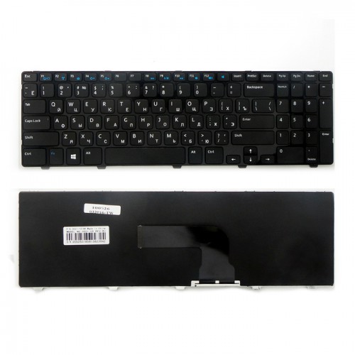 Клавиатура для ноутбука Dell 3521, 15R, 5521 черная