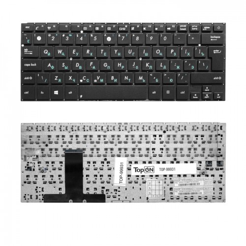 Клавиатура для ноутбука Asus UX31, UX31A (чёрная с подсветкой)