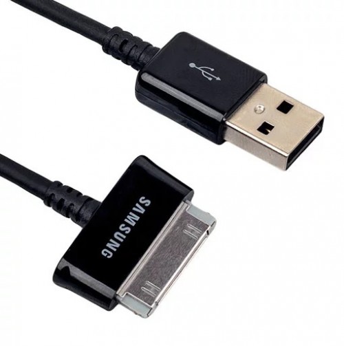 Дата-кабель (кабель зарядки) Samsung Galaxy Tab (В коробке, оригинал,30-pin, широкий)
