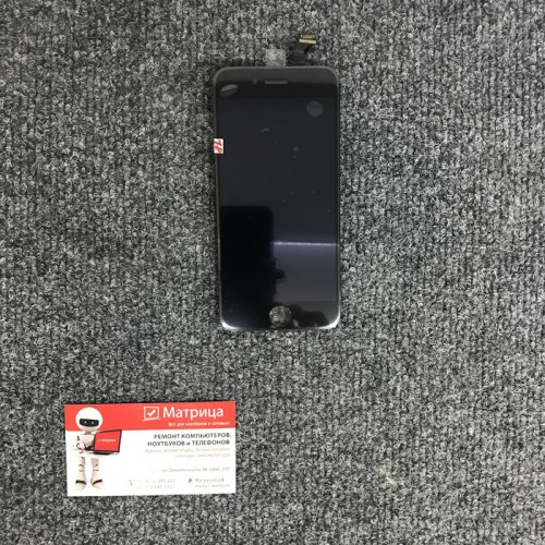 Дисплей для Apple iPhone 6 черный, в сборе с тачскрином (сенсором), копия
