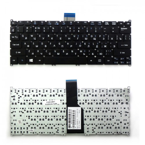 Клавиатура для ноутбука Acer Aspire S3, S5 , V5-121 Series (черная), P\N: PK130RO2C04