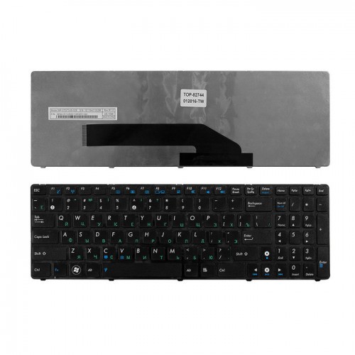 Клавиатура для ноутбука Asus K50 K51 K5 K50C K60 K61 P50 K70 F52 X5DIJ N50 F9 Series (черная)