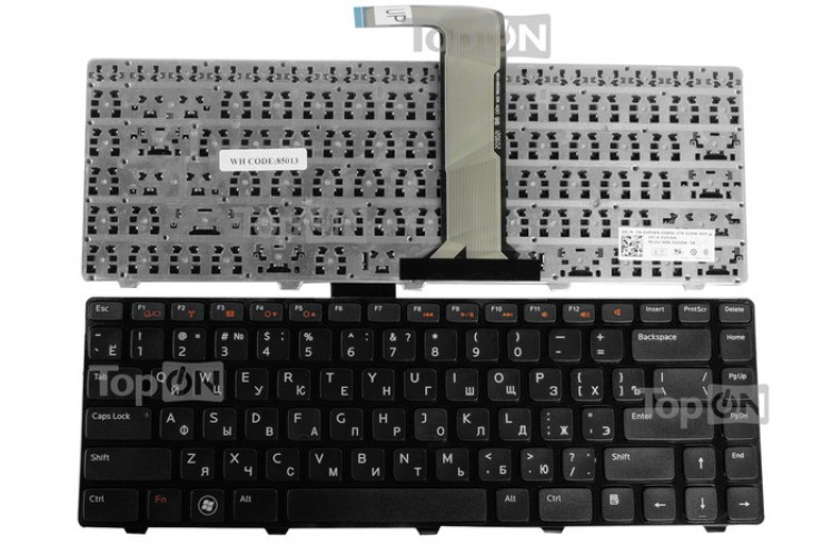 Клавиатура для ноутбука Dell Inspiron 3520, 5520, N5050, Vostro 1540, 3350, 3550 Series черная