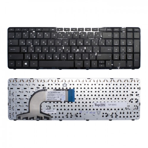 Клавиатура для ноутбука HP Pavilion 15-E, 15T-E, 15Z-E 15-N, 15T-N, 15Z-N, PN:749658-251 (с рамкой)
