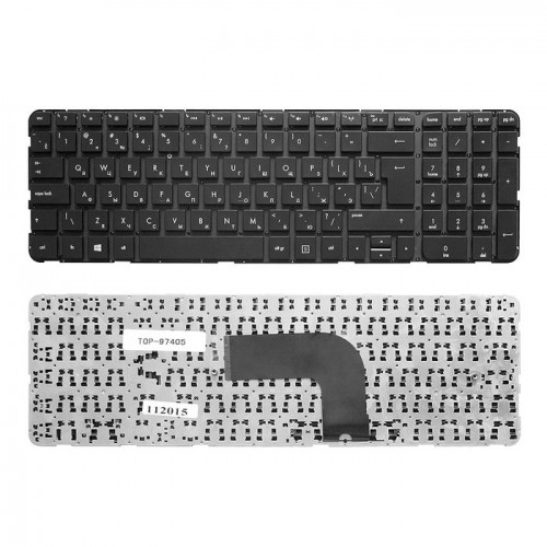 Клавиатура для ноутбука HP Pavilion DV6-7000 Series без рамки черная
