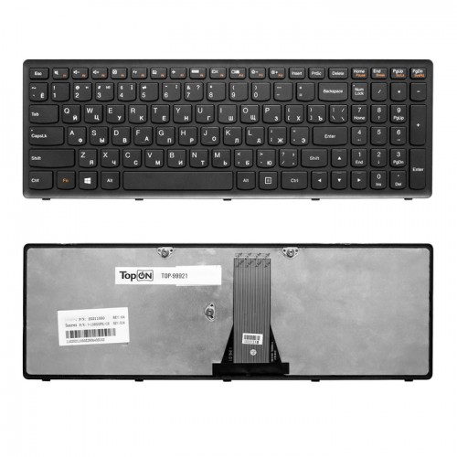 Клавиатура для ноутбука Lenovo G500S S510S S500  черная, P\N: 25211050