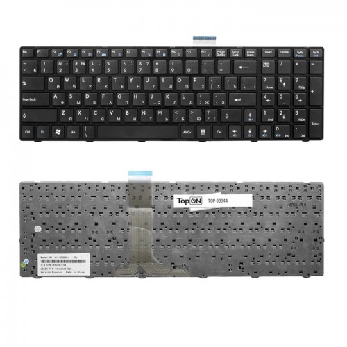 Клавиатура для ноутбука MSI GE70 2pl Appache, P/N: 1412AAA01373