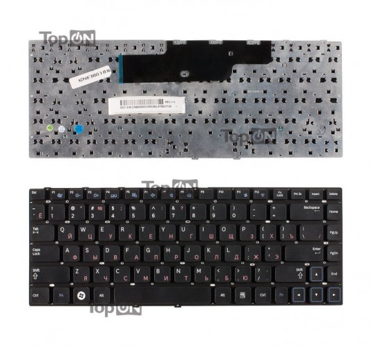 Клавиатура для ноутбука Samsung 300E4A NP300V4A Series черная, P/N: