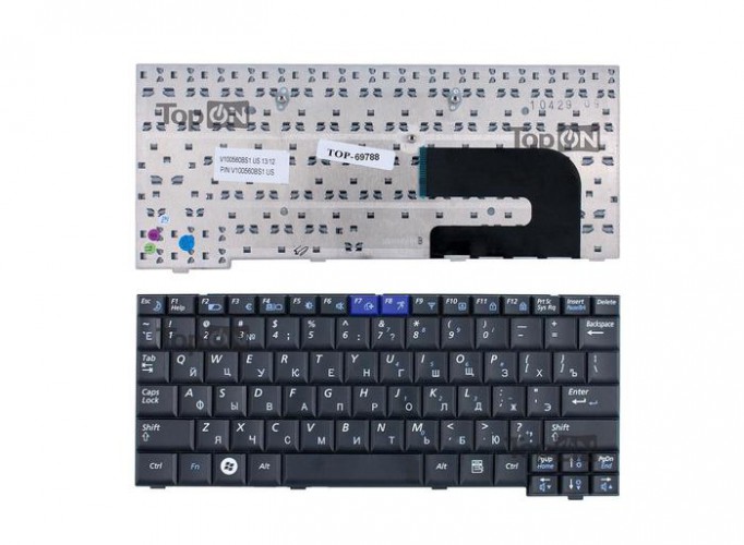 Клавиатура для ноутбука Samsung N127 NC10 N110 N130 Series черная