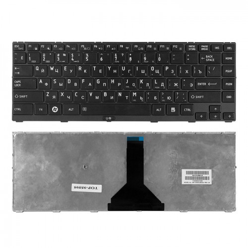 Клавиатура для ноутбука Toshiba Satellite R845 Series (черная с рамкой) P\N: MP-10N93US6356