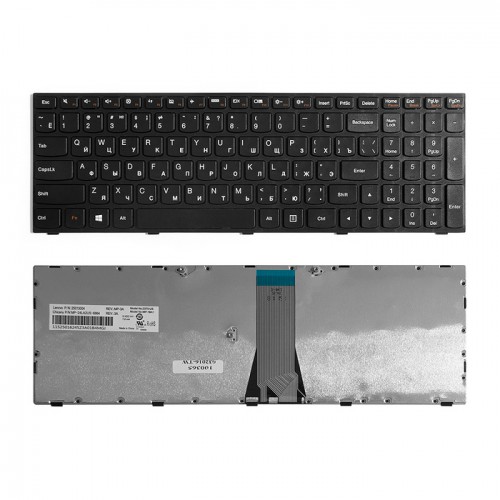 Клавиатура для ноутбука Lenovo G50-70, G50-30, G50-45, Z50, B50  черная, P\N: 25211050