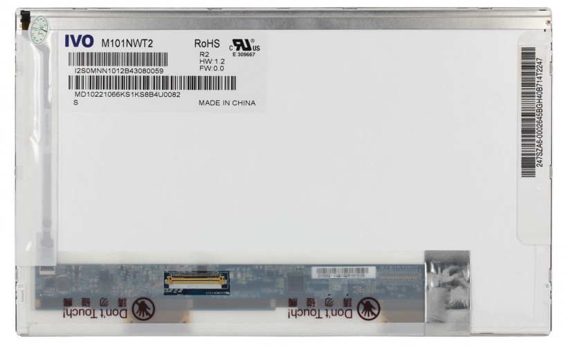 Матрица для ноутбука 10.1" обыкновенная (1024x600, WSVGA LED, глянец, M101NWT2) БУ