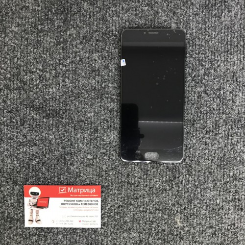 Дисплей для Meizu M3 Note (M681H) черный, в сборе с тачскрином (сенсором)