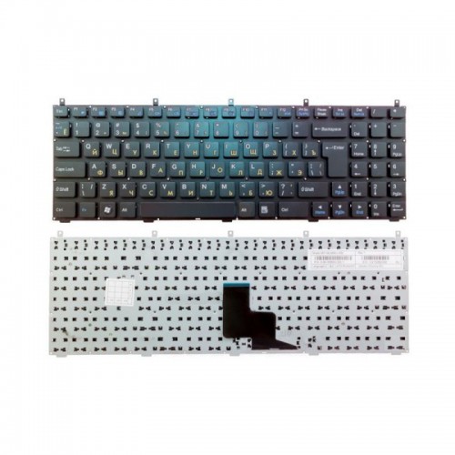 Клавиатура для ноутбука DNS W765S 6-80-M9800-280-1 без рамки черная