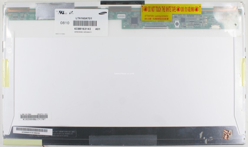Матрица для ноутбука 16.0" 30pin big ламповая, 1366х768 HD, 1CCFL, LTN160AT01)